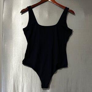 Pumiey Black Bodysuit